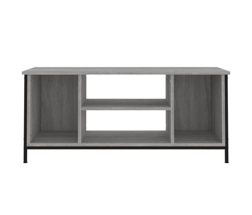 Mueble para TV madera contrachapada gris Sonoma 102x35x45 cm