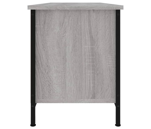 Mueble para TV madera contrachapada gris Sonoma 102x35x45 cm