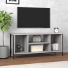 Mueble para TV madera contrachapada gris Sonoma 102x35x45 cm