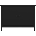 Mueble de TV con puertas madera contrachapada 60x35x45 cm