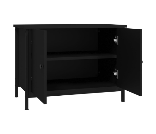 Mueble de TV con puertas madera contrachapada 60x35x45 cm