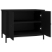 Mueble de TV con puertas madera contrachapada 60x35x45 cm