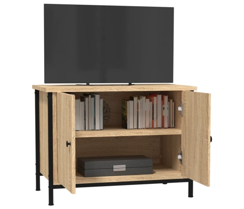 Mueble de TV madera contrachapada roble Sonoma 60x35x45 cm