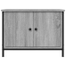 vidaXL Mueble de TV madera contrachapada gris Sonoma 60x35x45 cm