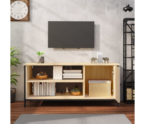 Mueble para TV madera contrachapada roble Sonoma 100x40x45 cm