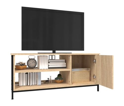 Mueble para TV madera contrachapada roble Sonoma 100x40x45 cm