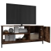 Mueble de TV madera contrachapada roble ahumado 100x40x45 cm