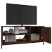 Mueble de TV madera contrachapada roble marrón 100x40x45 cm