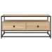 Mueble para TV madera contrachapada roble Sonoma 100x35x45 cm