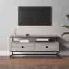 Mueble de TV madera contrachapada gris Sonoma 100x35x45 cm