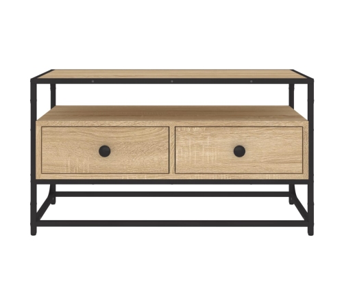 Mueble para TV madera contrachapada roble Sonoma 80x35x45 cm