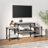 Mueble para TV madera contrachapada gris Sonoma 117x35x52 cm