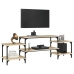 Mueble para TV madera contrachapada roble Sonoma 157x35x52 cm