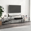 Mueble para TV madera contrachapada gris Sonoma 197x35x52 cm