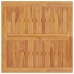 Juego de comedor para jardín 5 piezas madera maciza de teca