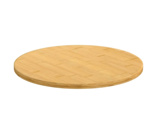 Tablero de mesa de bambú Ø30x1,5 cm