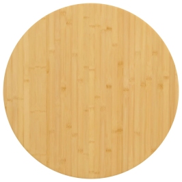 Tablero de mesa de bambú Ø70x1,5 cm