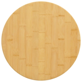 Tablero de mesa de bambú Ø50x2,5 cm