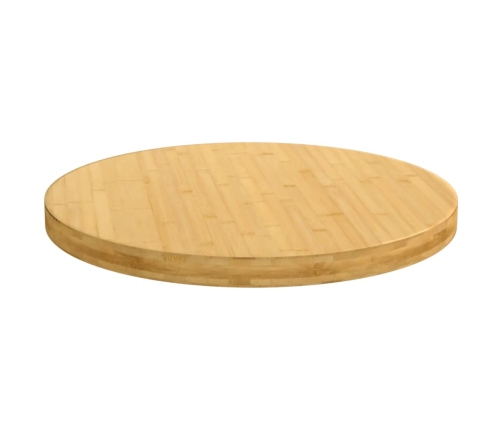 Tablero de mesa de bambú Ø60x4 cm