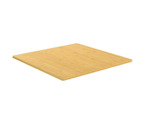 Tablero de mesa de bambú 80x80x1,5 cm