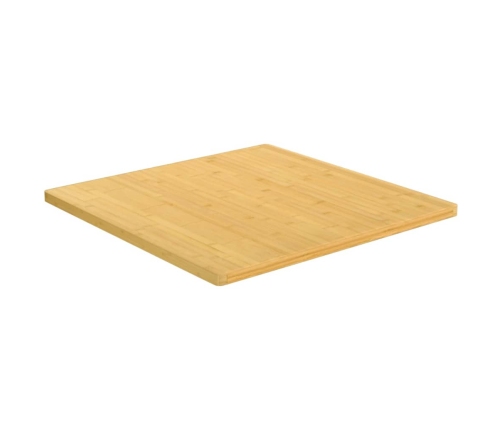 Tablero de mesa de bambú 70x70x2,5 cm