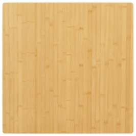 Tablero de mesa de bambú 90x90x2,5 cm