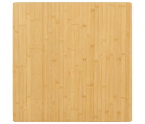 Tablero de mesa de bambú 90x90x2,5 cm