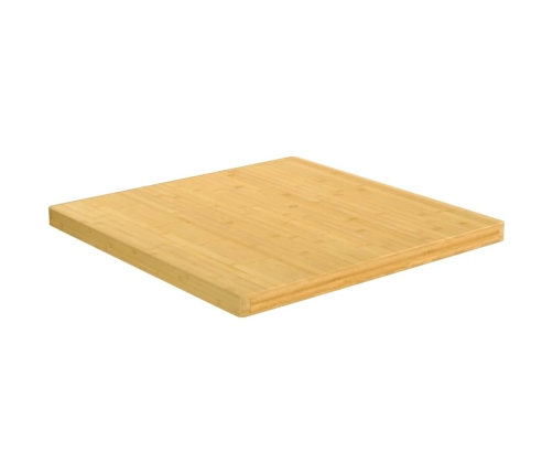 Tablero de mesa de bambú 70x70x4 cm