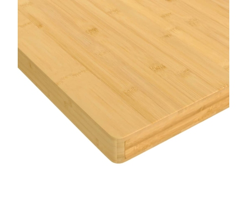 Tablero de mesa de bambú 90x90x4 cm