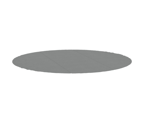Tapiz de suelo piscina geotextil de poliéster gris claro Ø396cm