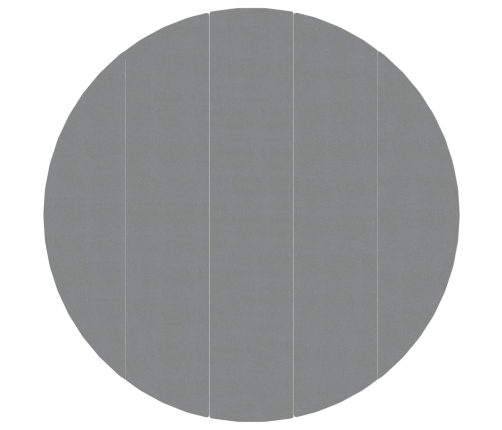 Tapiz de suelo piscina geotextil de poliéster gris claro Ø550cm