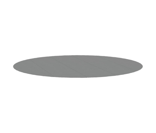 Tapiz de suelo piscina geotextil de poliéster gris claro Ø550cm