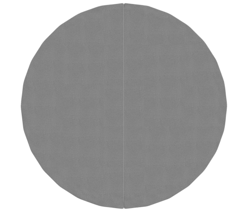 Tapiz de suelo piscina geotextil de poliéster gris claro Ø244cm