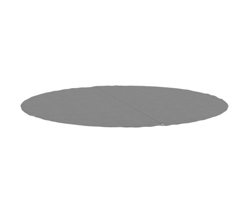 Tapiz de suelo piscina geotextil de poliéster gris claro Ø244cm