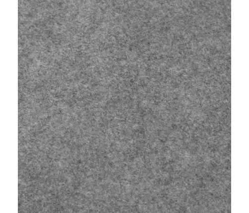 Tapiz de suelo piscina geotextil de poliéster gris claro Ø244cm