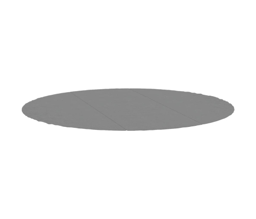 Tapiz de suelo piscina geotextil de poliéster gris claro Ø396cm