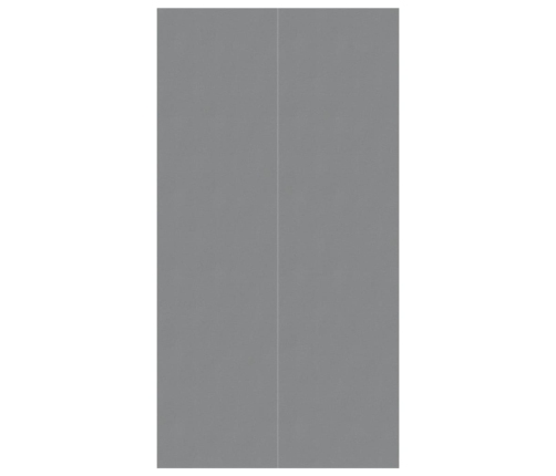 Tapiz de suelo piscina geotextil poliéster gris claro 420x220cm