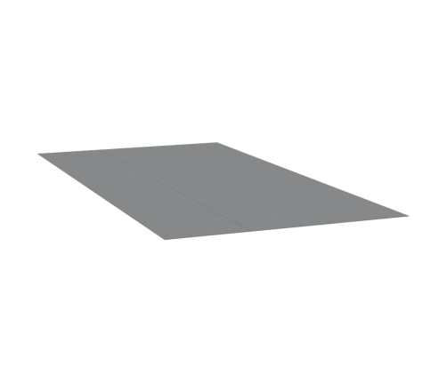 Tapiz de suelo piscina geotextil poliéster gris claro 640x321cm