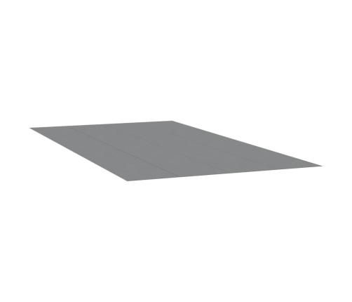 Tapiz de suelo piscina geotextil poliéster gris claro 820x420cm