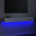 Mueble para TV con luces LED blanco 120x35x15,5 cm