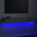 Mueble para TV con luces LED roble Sonoma 120x35x15,5 cm