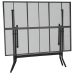 vidaXL Mesa de jardín plegable malla acero gris antracita 110x80x72 cm