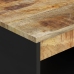 Mesa de centro de madera maciza mango 55x50x40 cm