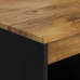 Mesa de centro de madera maciza mango 55x50x40 cm