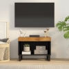 Mueble de TV madera maciza de mango 60x33x43,5 cm