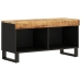 Mueble de TV madera maciza de mango 85x33x43,5 cm