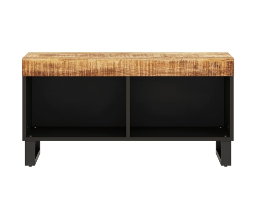 Mueble de TV madera maciza de mango 85x33x43,5 cm