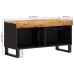 Mueble de TV madera maciza de mango 85x33x43,5 cm