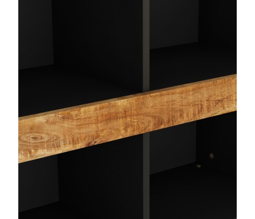 Armario auxiliar de madera maciza de mango 85x33x75 cm