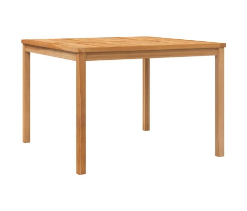 Juego de comedor para jardín 3 pzas madera maciza de teca